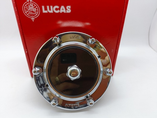 Genuine Lucas 12v Altette Cast Iron Horn Many English Cars & Motorcycles HF1234B