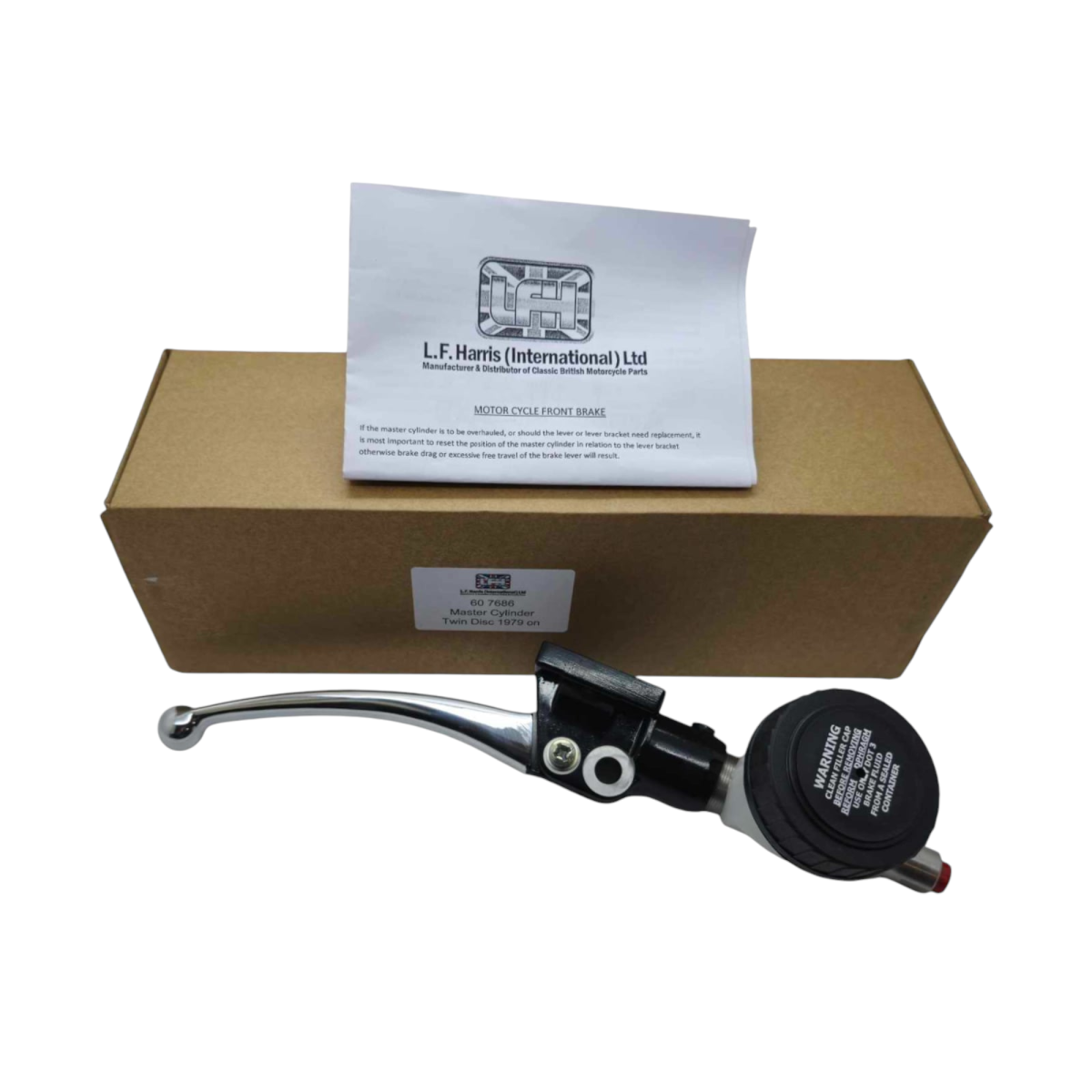 Triumph T140 Twin Disc Front Brake Master Cylinder From 1979