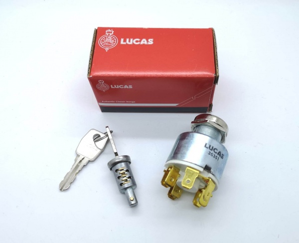 Lucas Ignition Lighting Switch Keys & Barrel Triumph T140 Bonneville LU35351