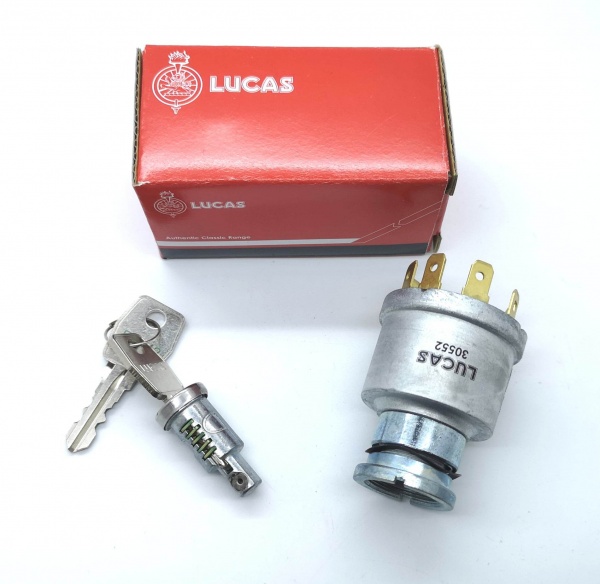 Lucas Ignition Lighting Switch Keys & Barrel BSA Norton Triumph LU30552 99-7055
