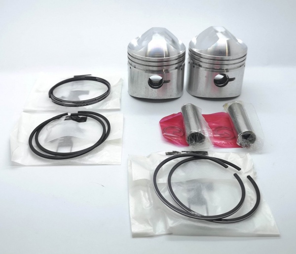 Hepolite +20 Piston Kit 9-1 Triumph T100 500cc 1968 to 1974 OEM: 18786