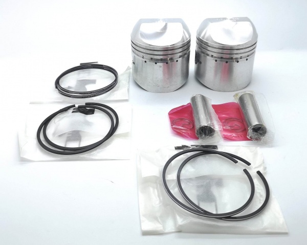 Hepolite +20 Piston Kit 9-1 Triumph T100 500cc 1968 to 1974 OEM: 18786