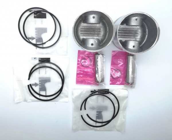 Hepolite STD Piston Kit 7.5-1 Triumph T100 5TA 500cc 1957 to 1966 OEM: 70-6907