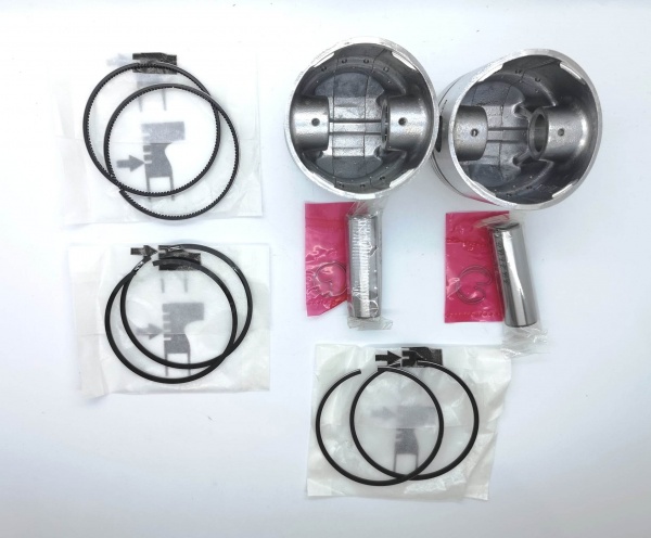 Hepolite STD Piston Kit & Rings 9-1 Triumph T100 500cc 1958 to 1967 OEM: 15123