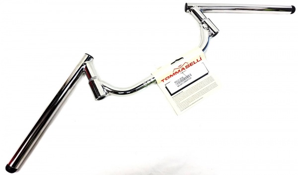 Tommaselli Chrome Sport Condor Adjustable Ace Cafe Bars 7/8 Handlebars 28.5 Wide