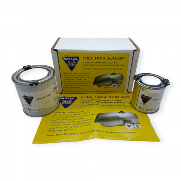 WASSEAL Ethanol Resistant Steel & Aluminium Fuel Tank Sealant  Kit By Wassell UK