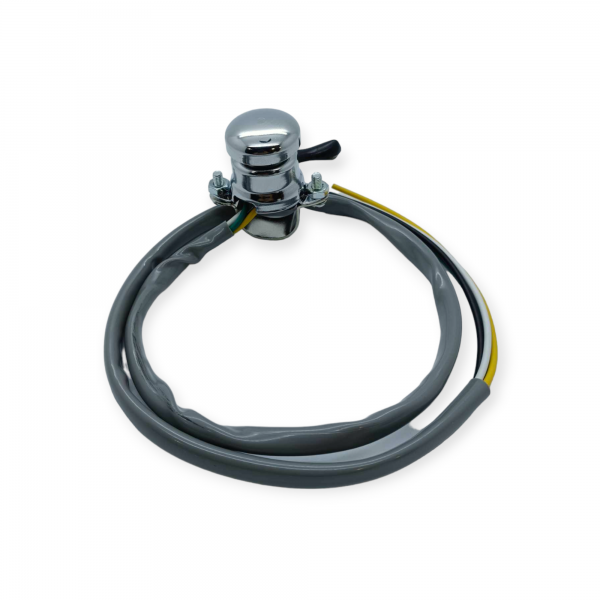 BSA NORTON TRIUMPH Lucas Chrome Horn Dip Switch 7/8'' Bars Grey Cover LU31563