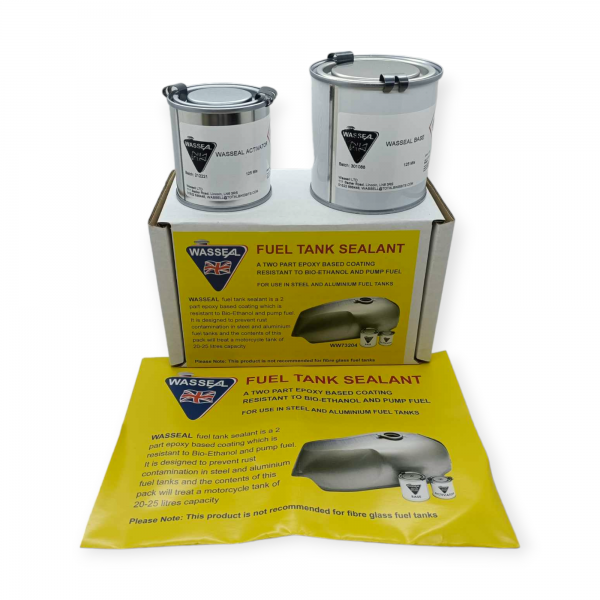 WASSEAL Ethanol Resistant Steel & Aluminium Fuel Tank Sealant  Kit By Wassell UK