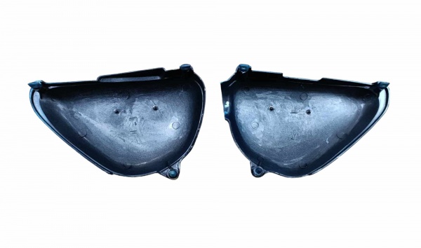 Honda CB125S CB100K3 Pair Of Motorcycle Side Panel Covers Left & Right In Blue