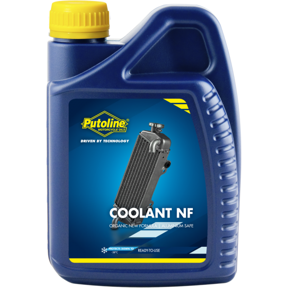 Putoline Motorcycle Motor Bike Organic Coolant NF Antifreeze 1 Litre