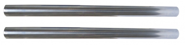 Pair Hard Chrome Fork Stanchions Tubes 560mm X 36mm Kawasaki H2 KH750 1972-1975
