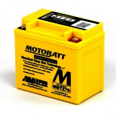 MotoBatt 12V MBTZ7S Battery Replaces YTX5L-BS YTZ6S YTZ7S