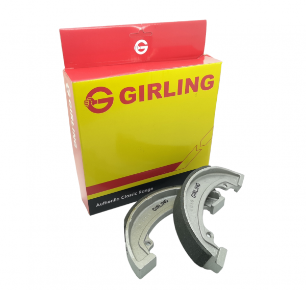 Girling Rear Brake Shoes BSA B25 B50 A65 A75 Triumph T120 TR6 T140 TR7 T150