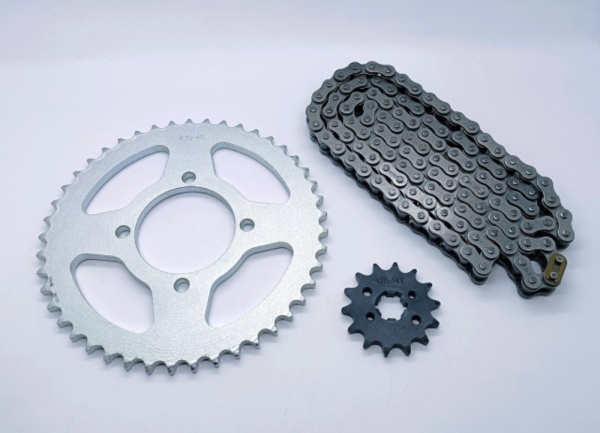 Yamaha YBR125 YBR 125 Heavy Duty Drive Chain and Sprockets Kit 2007 to 2017