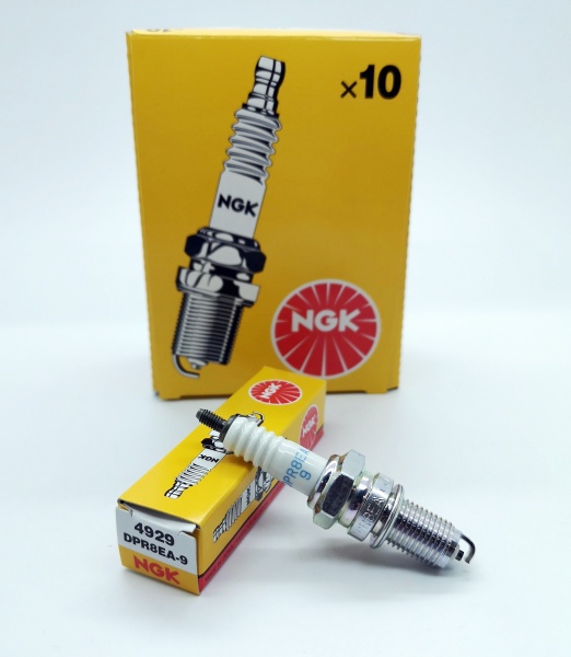 NGK Copper Core Spark Plug DPR8EA-9 DPR8EA9 Stock: 4929 Made In Japan Not India