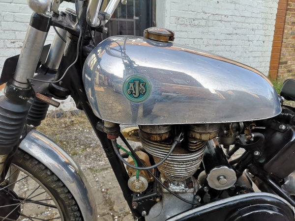 Z SOLD TO Graham In Chester: AJS / Matchless Classic Old School 350 Trials 1953 Starts Runs Rides Well UK V5C