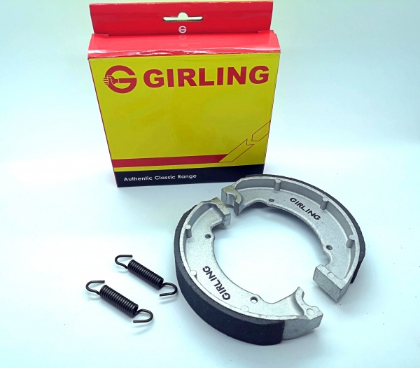 Girling Front & Rear Brake Shoes BSA Bantam D7 D10 D14 Tiger Cub 90-5719 37-0977