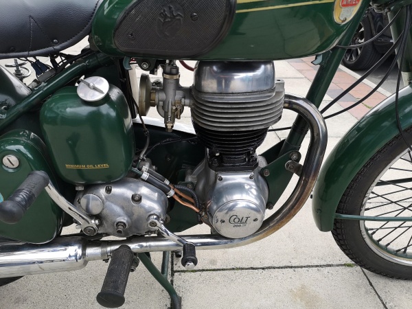 z SORRY NOW SOLD: Ariel Colt 200cc 1952 Older Restoration Lovely Bike May Consider PX