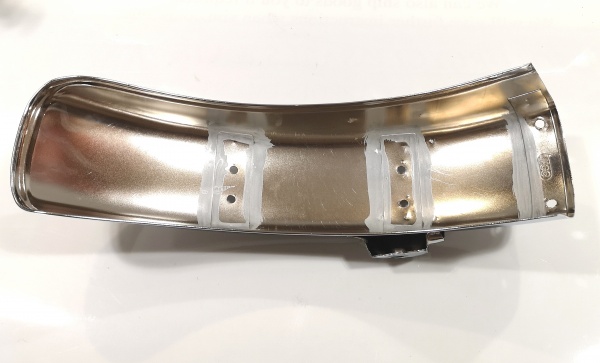 Kawasaki KH100 G7 G7S G7T New Chrome Rear Mudguard Fender FREE UK Mainland Post