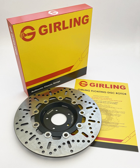 Genuine Girling Floating Brake Disc Norton Commando Upgrade 06-6595 06-1885