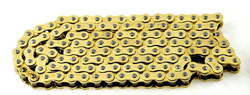 Yamaha YS125 Gold Heavy Duty Chain and Sprocket Kit 2017 to 2019 ...