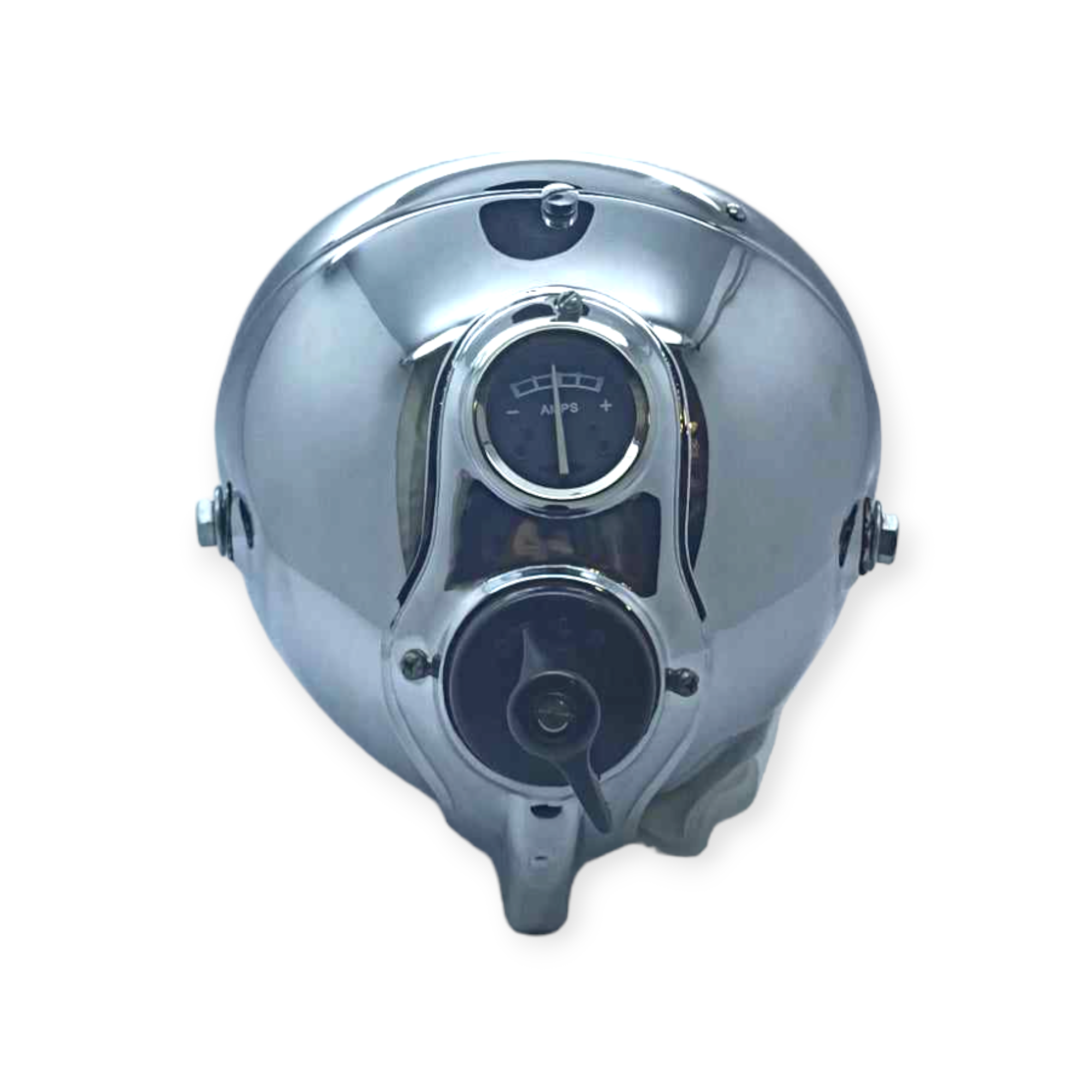 Lucas 7 Inch Chrome Headlamp Headlight BSA NORTON TRIUMPH Etc