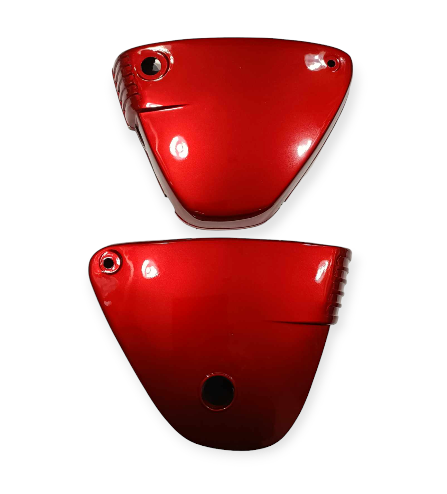 Suzuki A80 A100 AS100 Pair Of Motorcycle Side Panel Covers Brand New In Red