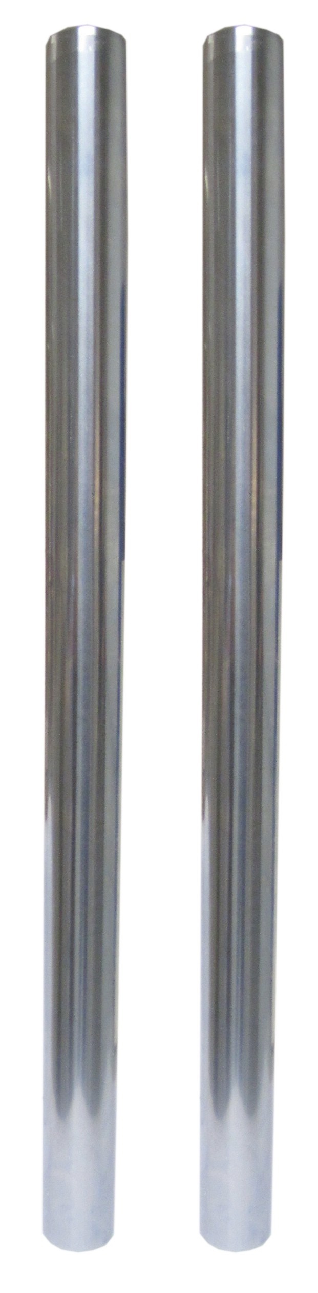 Pair Hard Chrome Fork Stanchions Tubes 560mm X 36mm Kawasaki H2 KH750 1972-1975