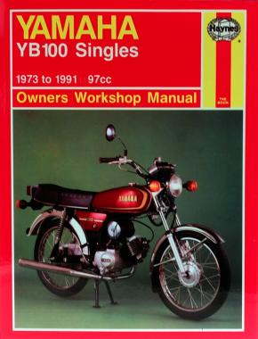 Haynes Workshop Manual 0474 - Yamaha YB100 1973 to 1991