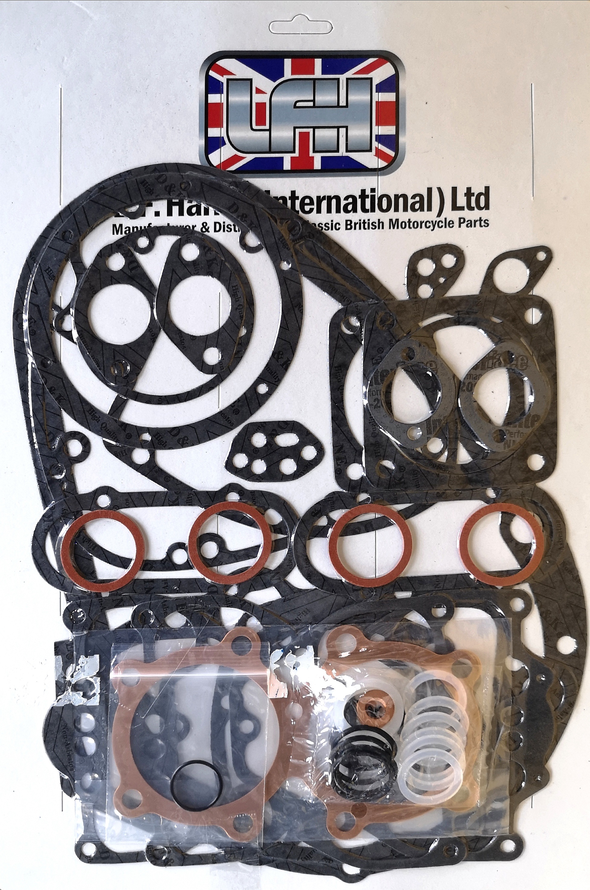 Triumph Bonneville T120 TR6 6T 650cc Engine Gasket Set 1963-1974 UK MADE 99-9939