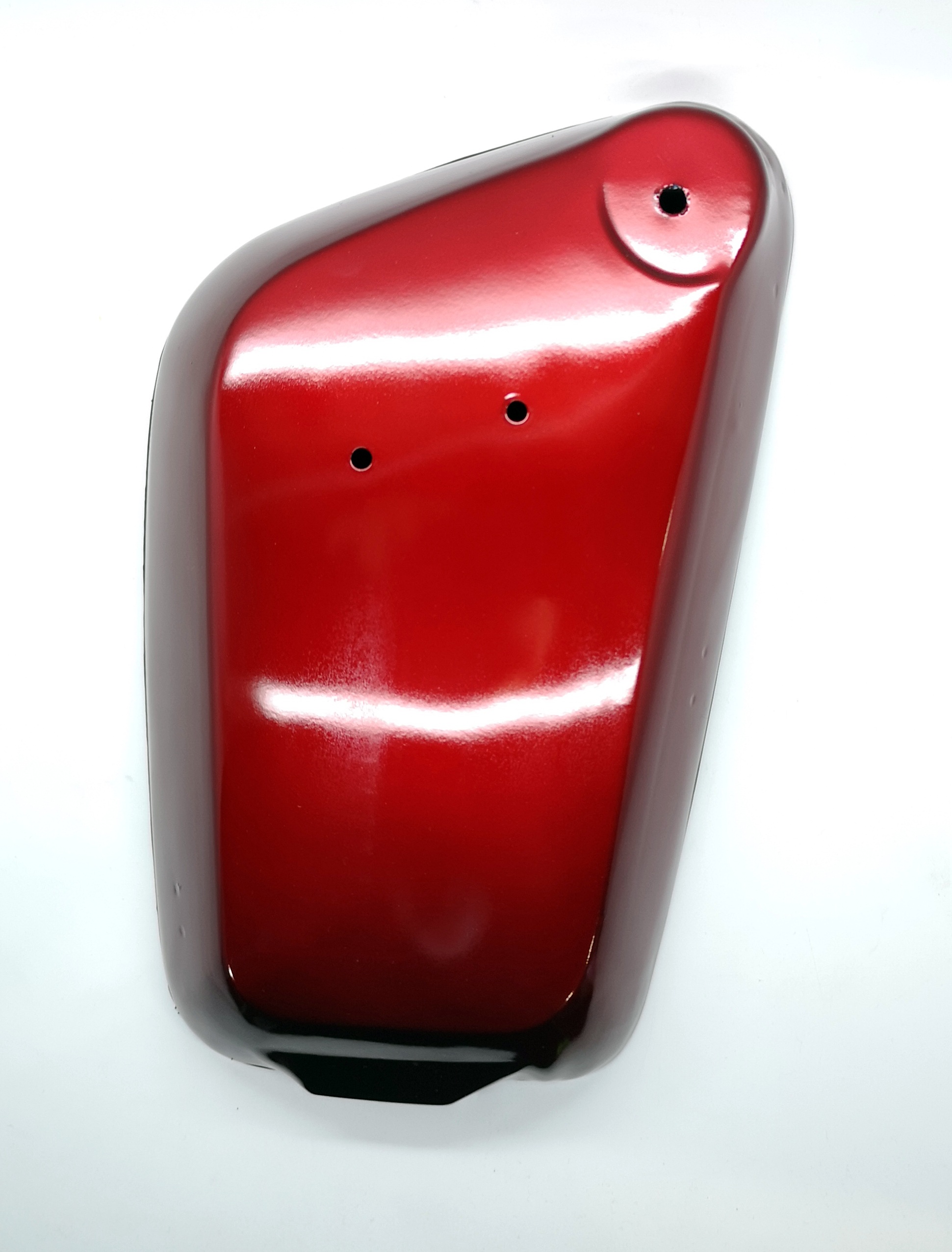 Yamaha YB100 FS1E FS1 YB50 YB80 Left Hand Metal Side Panel Red