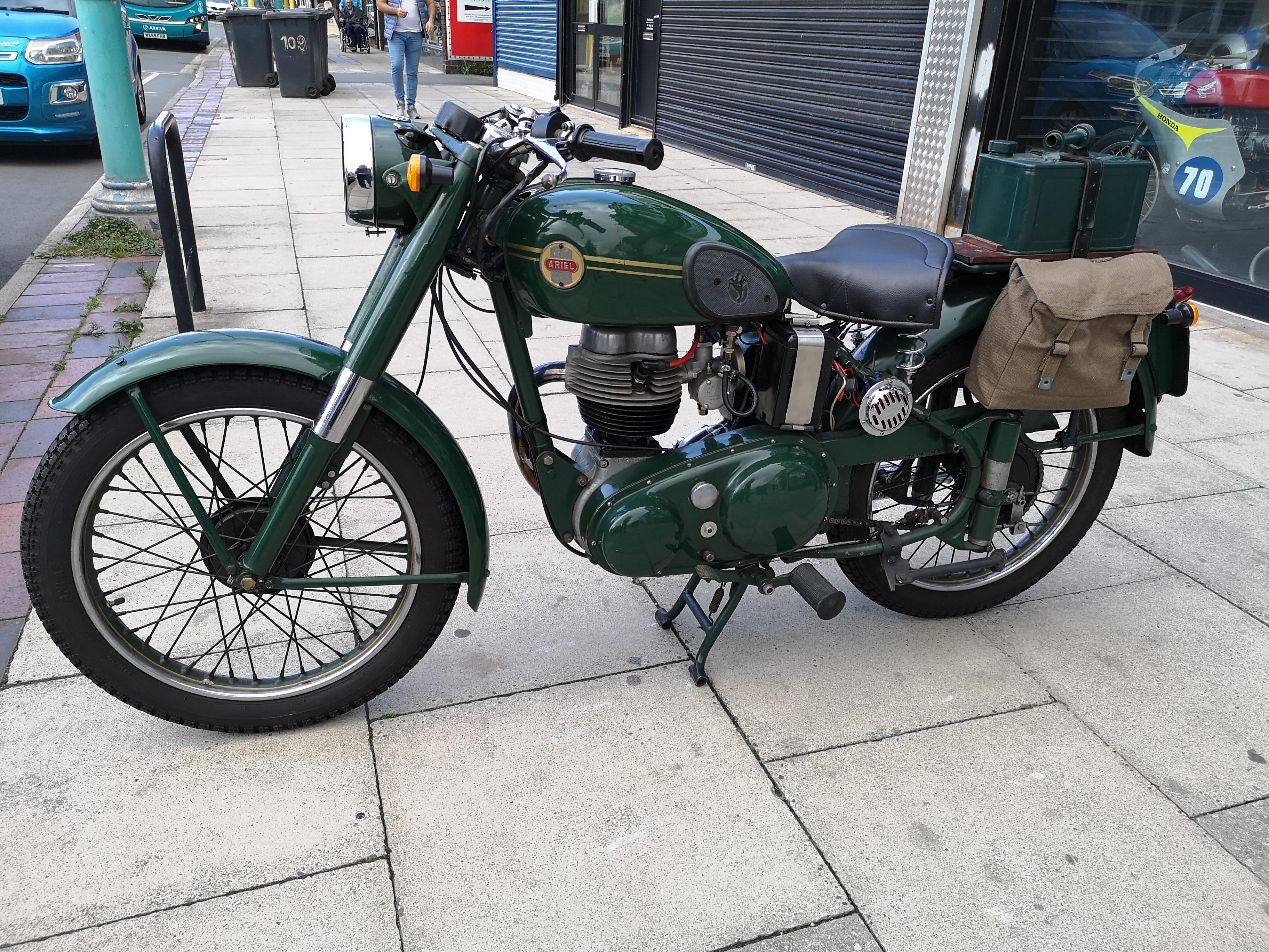 Ariel Colt 1952 Vintage 200cc Motorcycle May PX