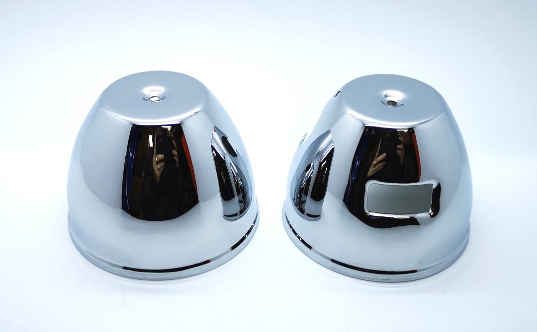 Kawasaki Z650 Z750 Z900 Z1 Z1000 Chrome Speedo & Tacho Clock Bottom Covers Bowls