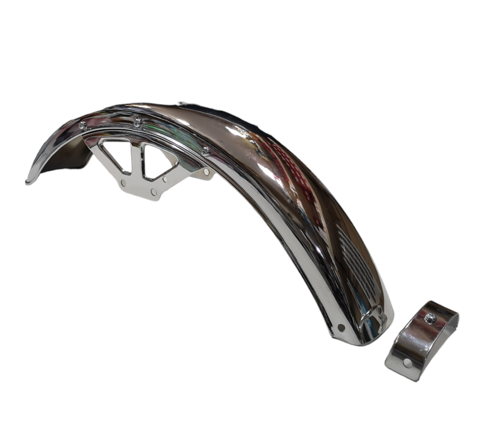 Kawasaki KH125 GTO125 New Chrome Front Mudguard Fender FREE UK Mainland Post