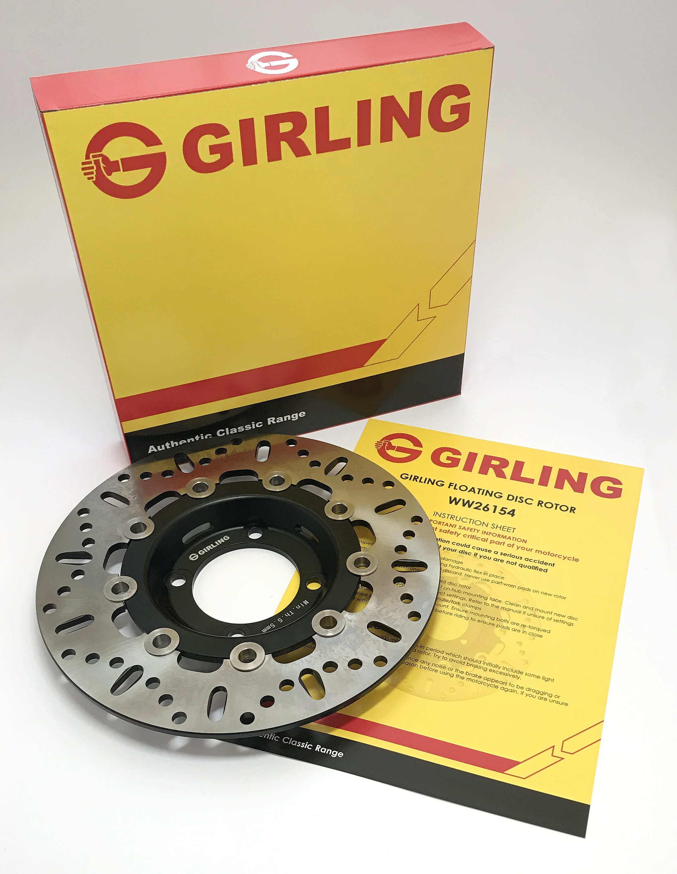 TRIUMPH T140 TR7 T150 T160 LIGHTENED BRAKE DISC PN#'s 37-4136L 37-4275L 37-7175L