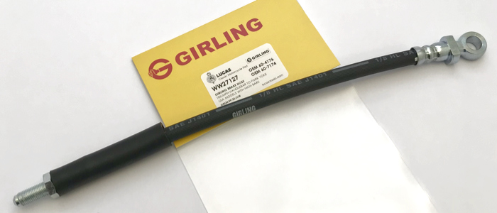 Girling Brake Hose Triumph T140 T150 T160 High Bar USA 60-4176 60-7174